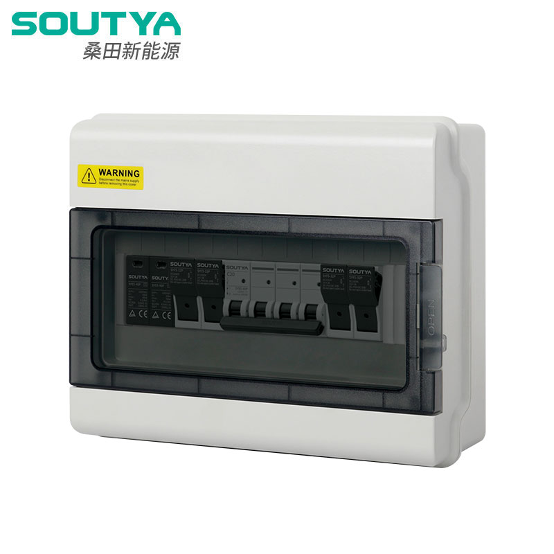กล่อง Combiner 1000V DC 2 In 1 Out ประเภท MCB